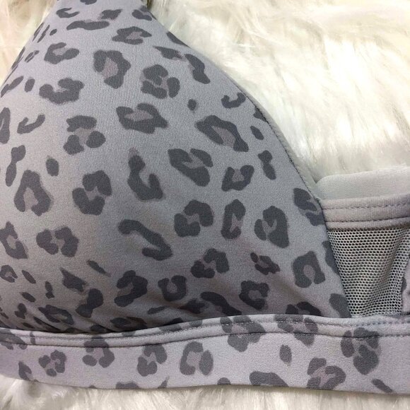 Limitless Wirefree Scoop Bra in Slate Leo (M) Pepper Bra NWT - Picture 3 of 11